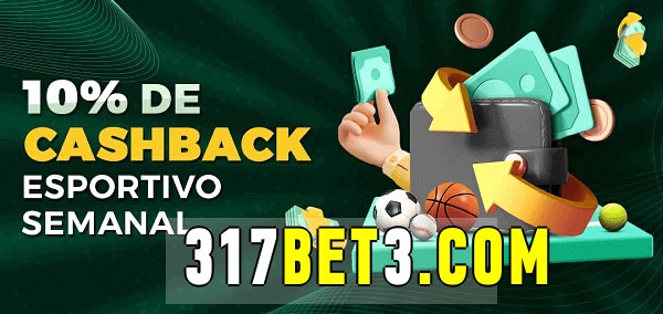 10% de bônus de cashback na 317bet 